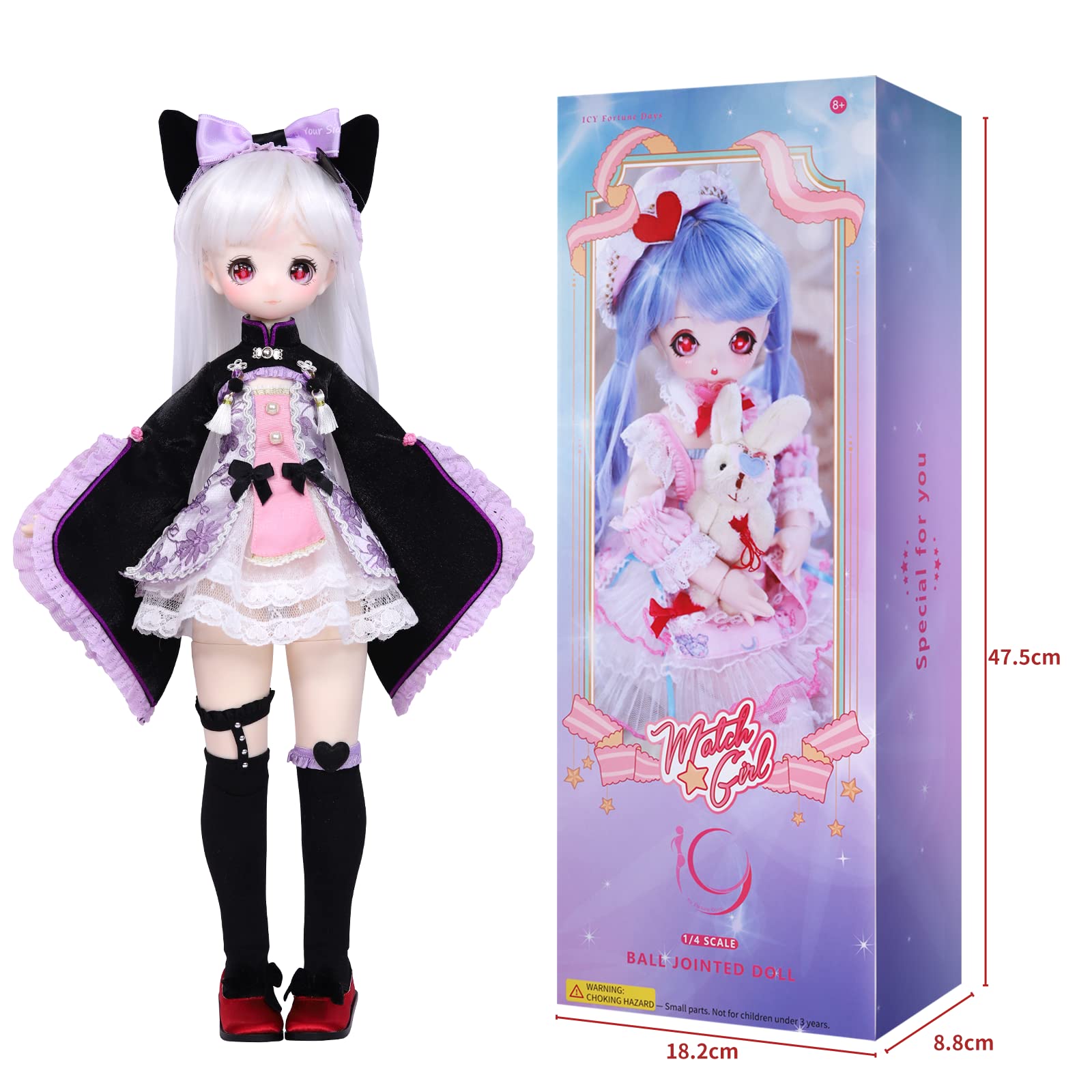 Amazon | ICY Fortune Days 1/4 スケール bjdドール アニメスタイル